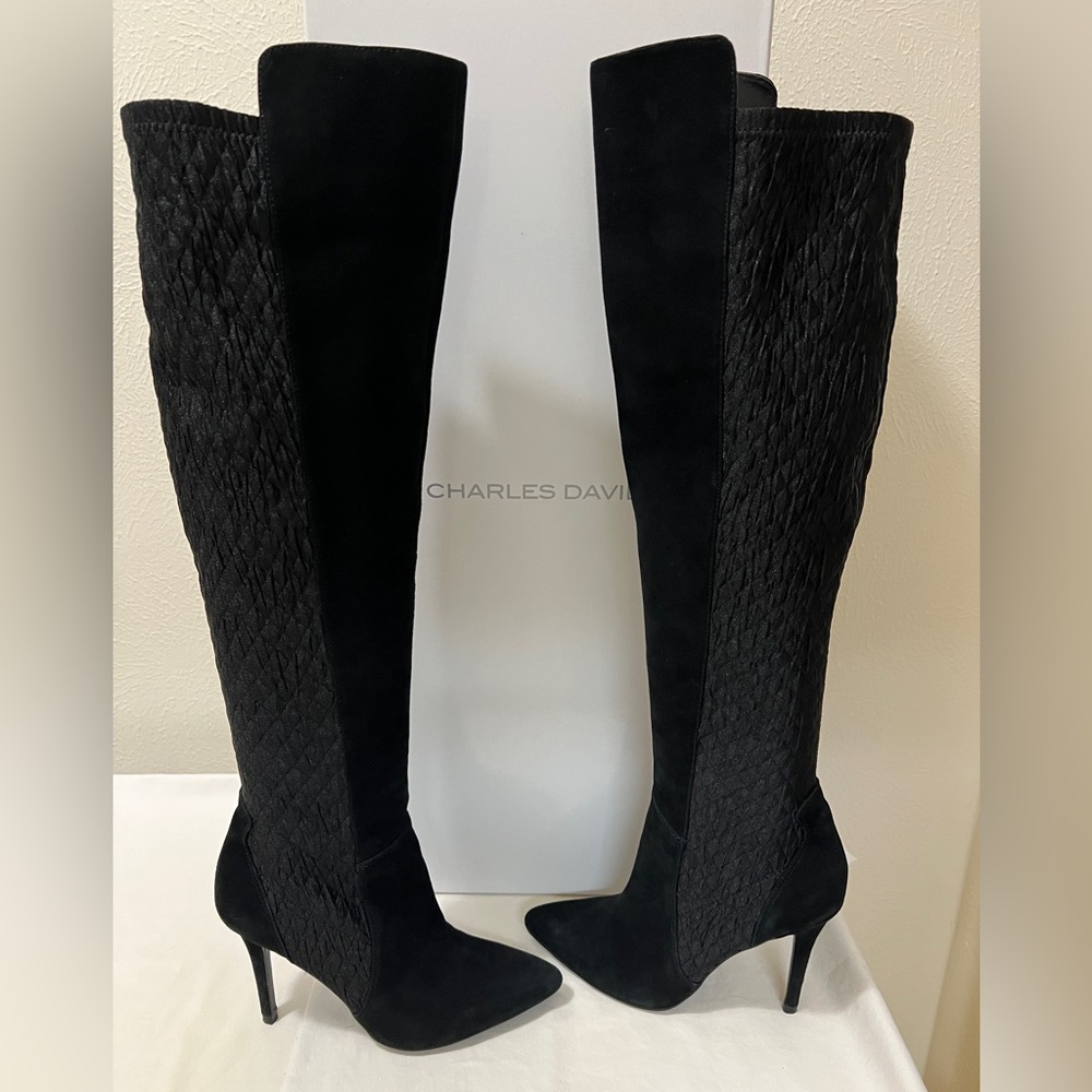 Charles David PERSONA Over-the-Knee Tall Boots 6.5M - Picture 3 of 16